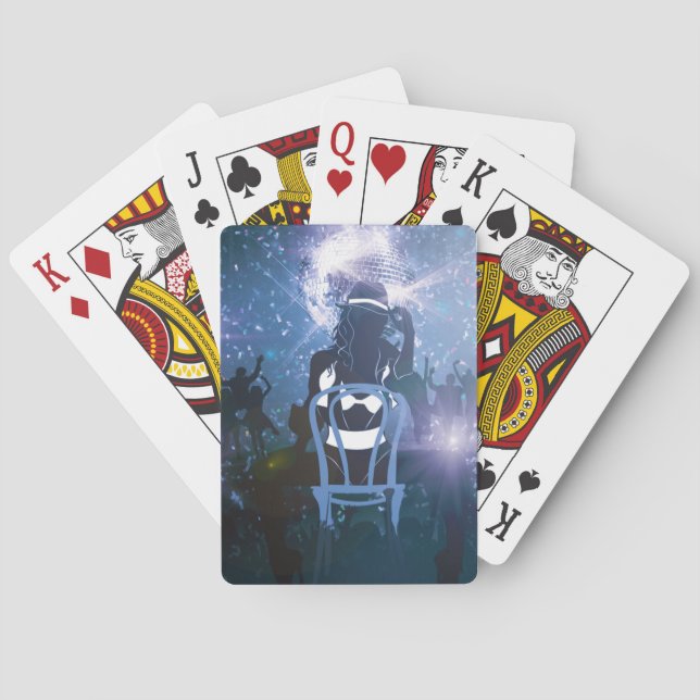 Disco Heartbeat Spielkarten (Rückseite)