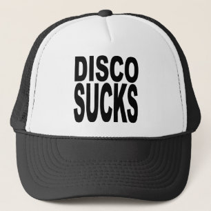 Disco ist scheiße truckerkappe