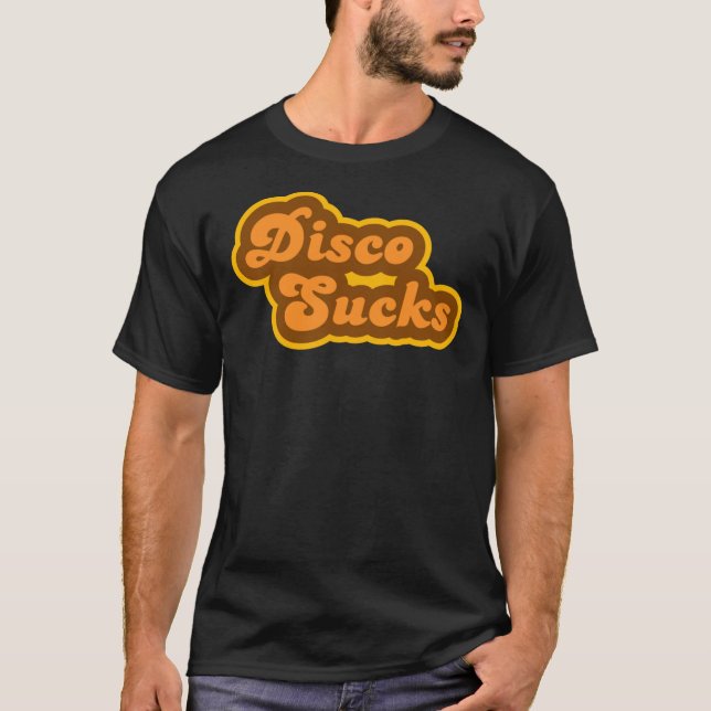 Disco Ist zum Kotzen - Retro 70er - Essenzieller T T-Shirt (Vorderseite)