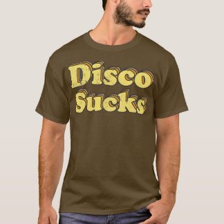 Disco Ist zum Kotzen Retro 70er T-Shirt