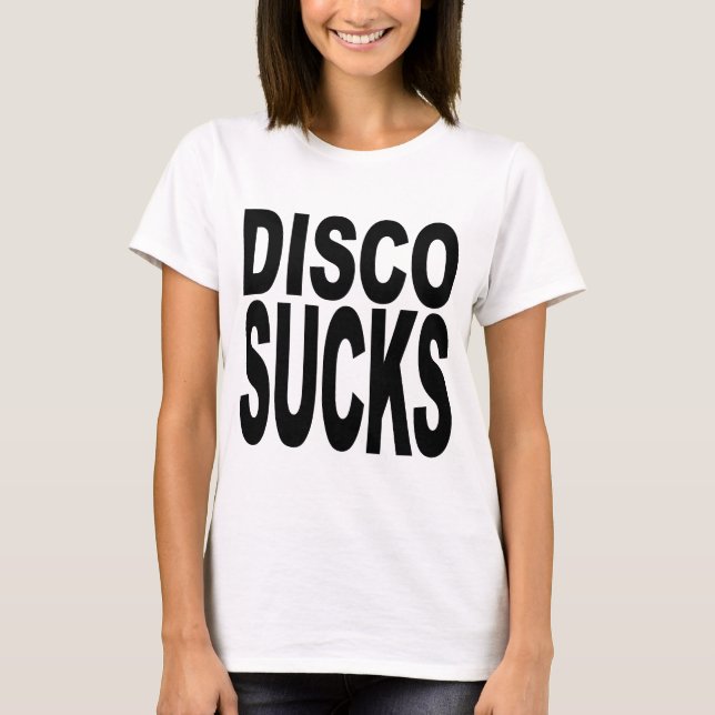 Disco ist zum Kotzen T-Shirt (Vorderseite)