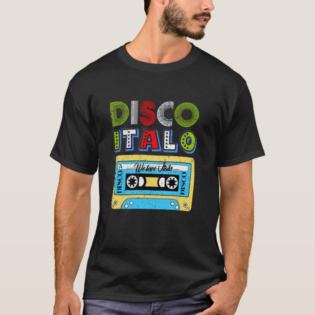 Disco Italo Classic T-Shirt (Vorderseite)