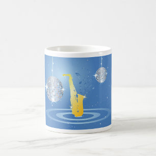 Disco Jazz Saxophone Parco Tassino Kaffeetasse