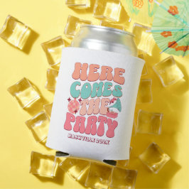 Disco Junggeselinnen-Abschied Groovy Retro 80's 70 Dosenkühler