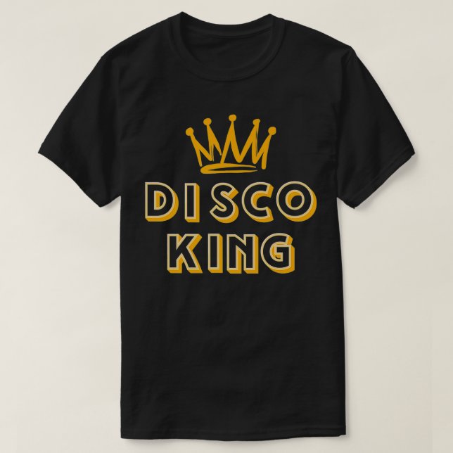 Disco King, I Liebe Die 60er und 80er Jahre Liebe  T-Shirt (Design vorne)