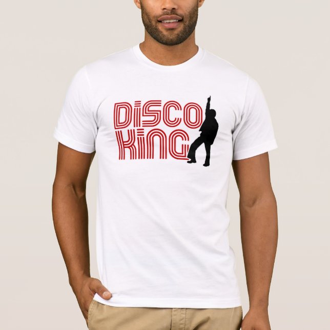 Disco-König T-Shirt (Vorderseite)