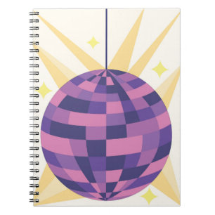Disco-Kugel Notizblock