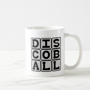 Disco-Kugel, Tanzclub-Mistelzweig Tasse