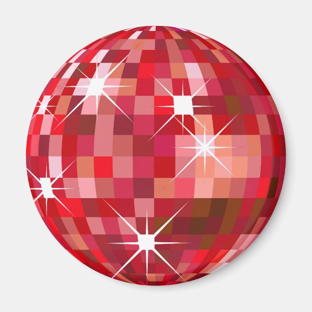 Disco-Kugelmagnet Magnet (Vorne)