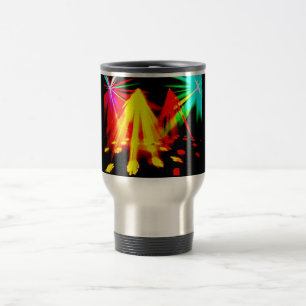 Disco_lights - Mittelbild Reisebecher