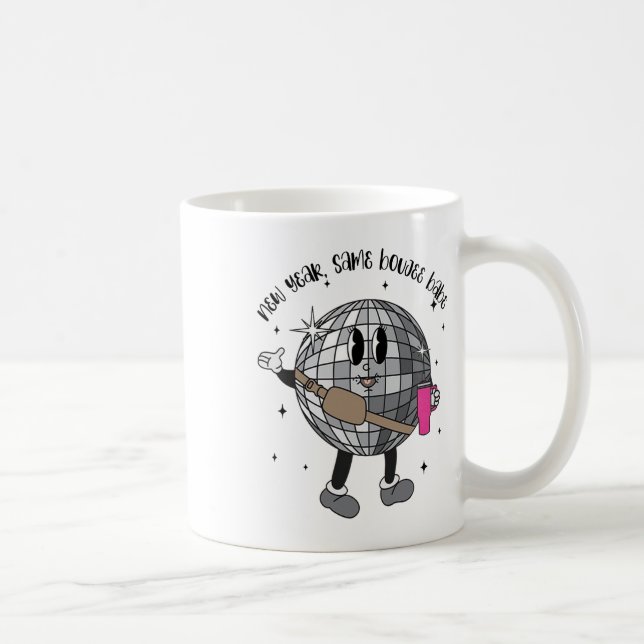 Disco Ll Neujahr Same Boujee Frohe Weihnachten  Kaffeetasse (Rechts)