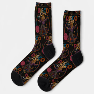 Disco-Löwe Socken