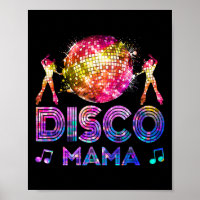Disco Mama 70er Jahre Disco-Queen Vintage Siebzige
