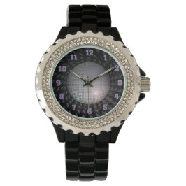 Disco Mirror Ball Armbanduhr