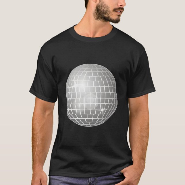 Disco Mirror Ball T-Shirt (Vorderseite)