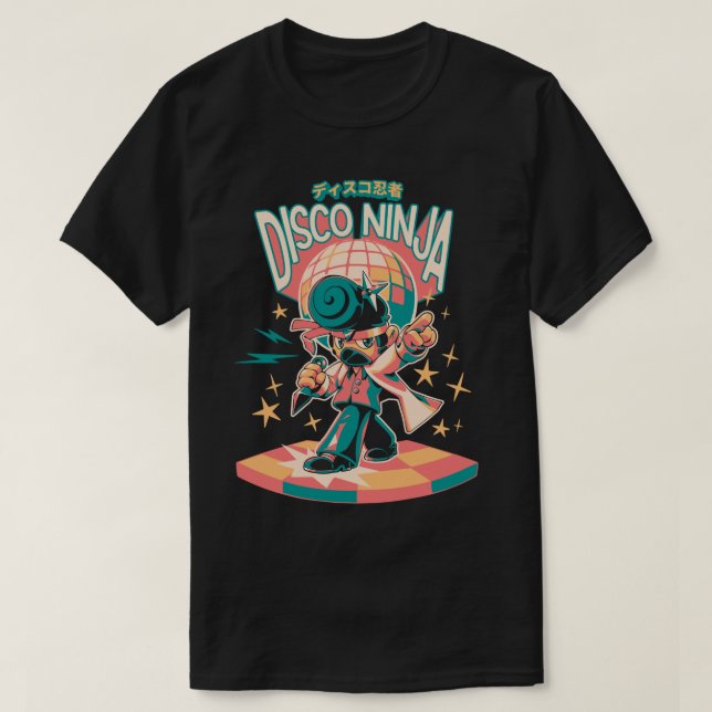 Disco Ninja T-Shirt (Design vorne)