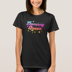 Disco Party 70er Extravagant Dress Dance Queen Cos T-Shirt
