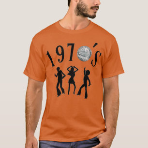 Disco-Party der 1970er Jahre Kostüm T-Shirt