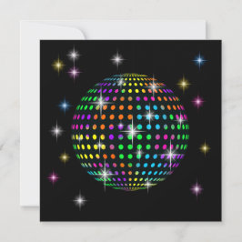 DISCO-Party Einladung