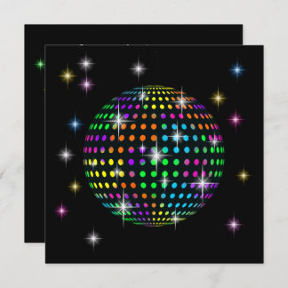DISCO-Party Einladung