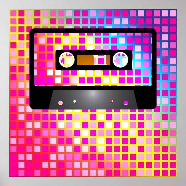 Disco-Party Poster (Vorne)