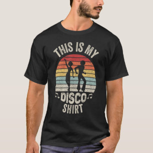 Disco-Party-Tanzgeschenk Vintage Retro Disco 70er T-Shirt