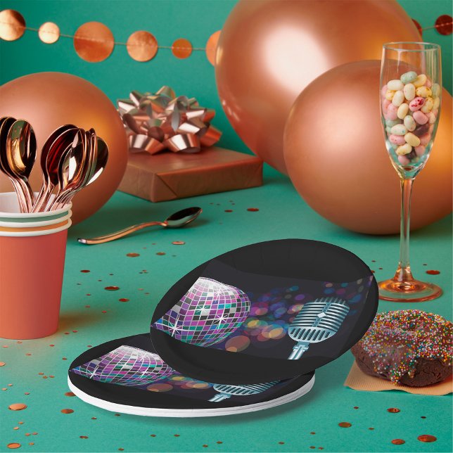 Disco-Performance Pappteller (Von Creator hochgeladen)