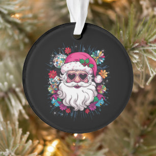 Disco Pink Weihnachten Weihnachten Weihnachten Wei Ornament