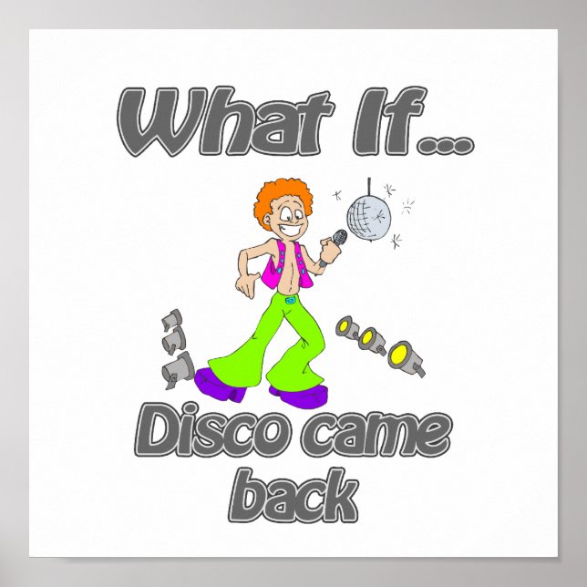 Disco Poster (Vorne)