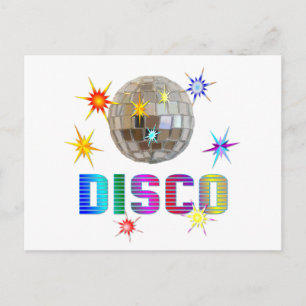 Disco Postkarte