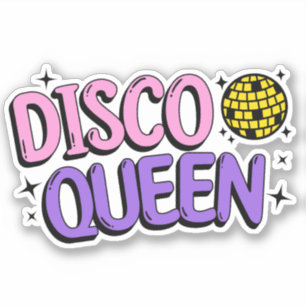 Disco Queen Aufkleber