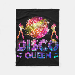 Disco Queen - Disco der 70er Jahre Themenwelt der  Fleecedecke