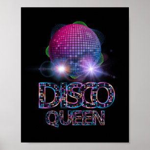 Disco Queen - Disco der 70er Jahre Themenwelt der  Poster