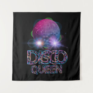 Disco Queen - Disco der 70er Jahre Themenwelt der  Wandteppich