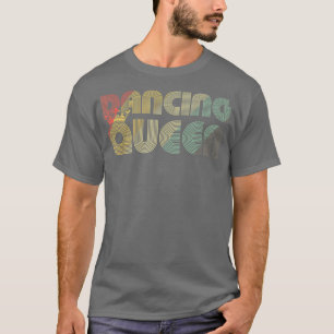 Disco Queen, Funky Vintag 70er 80er T-Shirt für Ta