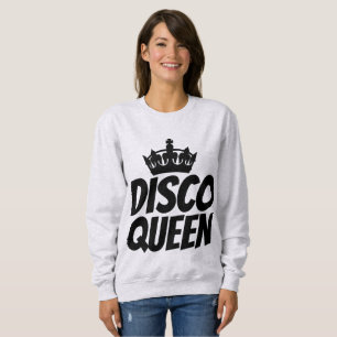 DISCO QUEEN Vintage T - Shirt und Hunde von Frauen