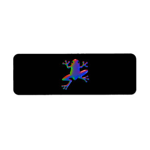 Disco-Regenbogen-Frosch