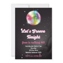 Disco-Retro 70er Tanzparty