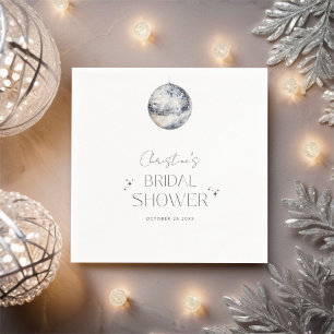 Disco-Retro-Party-Junggesellinnenabschied Serviette