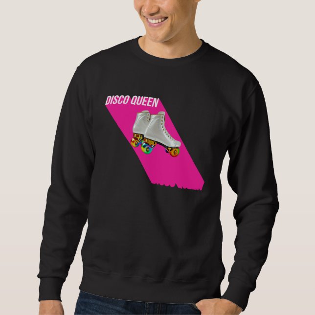 Disco Roller Queen Sweatshirt (Vorderseite)