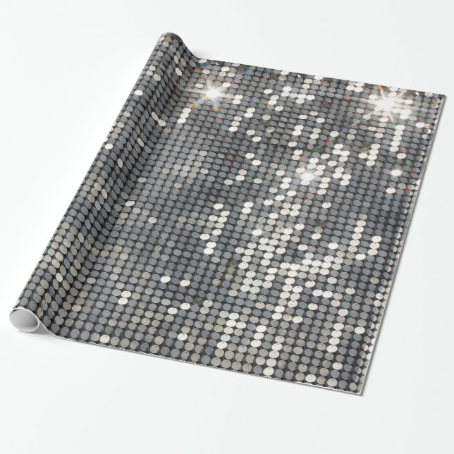Disco-Schleifpapier Geschenkpapier (Ungerollt)