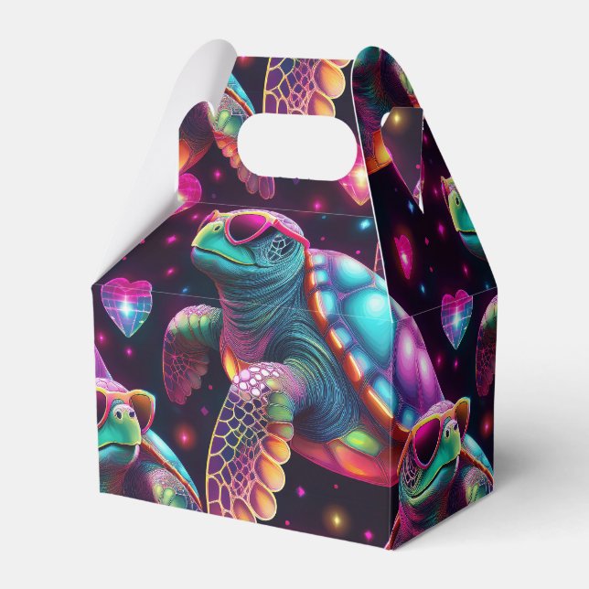 Disco Sea Turtle Geschenkschachtel (Vorderseite)
