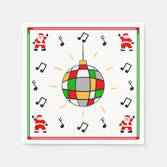 Disco Serviette (Vorderseite)