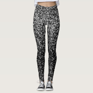 Disco Silber Glamour Leggings