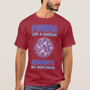 Disco-Spaß wie ein normaler Opa, nur viel mehr T-Shirt