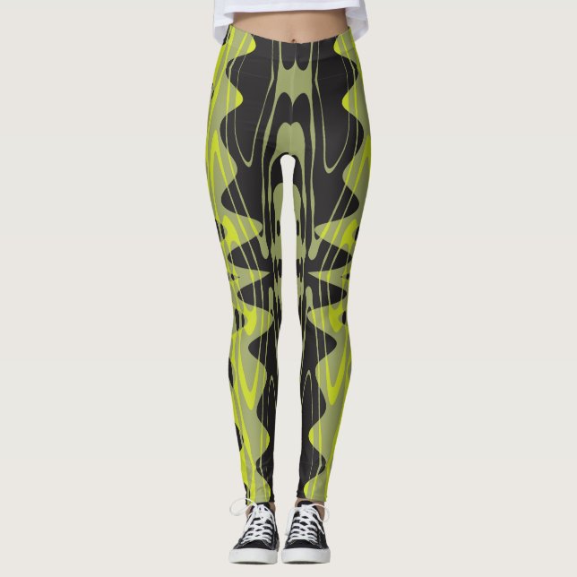Disco Swirl Leggings (Vorderseite)