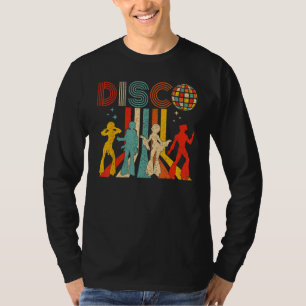 Disco-Tanz 70er Disco-Thema Vintage Retro Tanzen T-Shirt