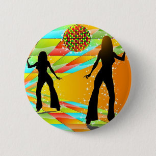 Disco-Tanzen Button