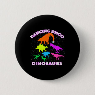 Disco tanzende Dinosaurier beweisen, dass sie ein  Button