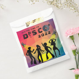 Disco Tanzfläche Retro Multicolor Feier Geschenktütchen